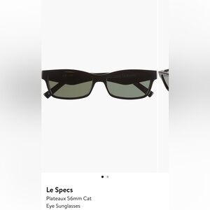 Le Specs Black Sunglasses